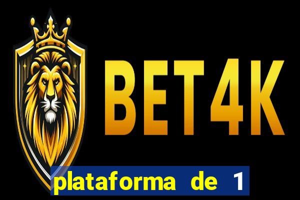 plataforma de 1 real fortune tiger